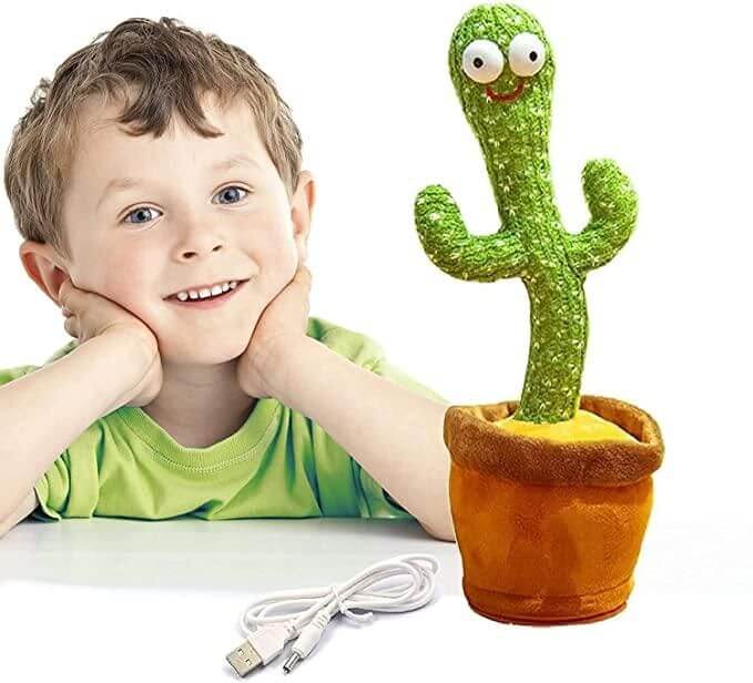 LED Cactus Toy - Musical & Dancing