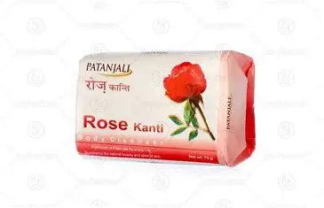 PATANJALI ROSE SOAP 3+1 FREE 125G