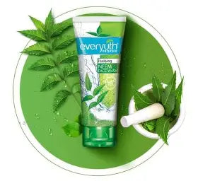 EVERYUTH NEEM FACEWASH + BOX 50G FREE SET