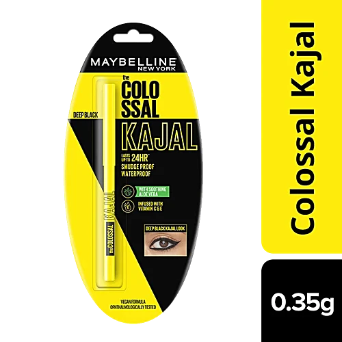 Maybelline New York Colossal Kajal, 0.35 g Deep Black