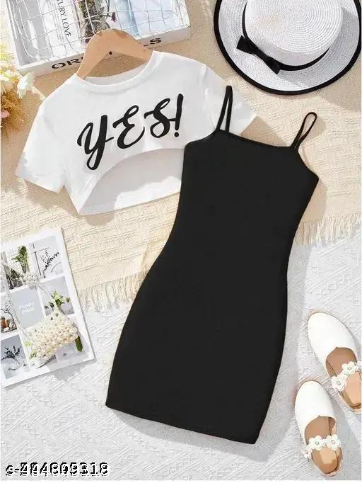 Two Piece Midi dress for women and girls