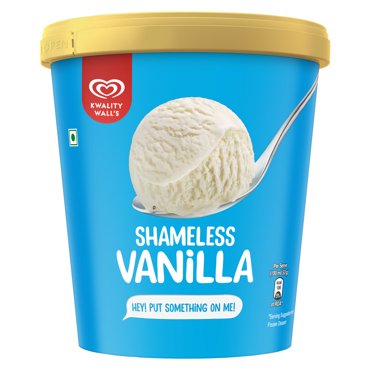 Shameless Vanilla | Kwality Wall's 700 ml