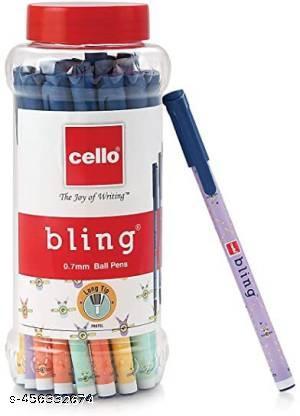 Cello Bling Pastel Ball Pens