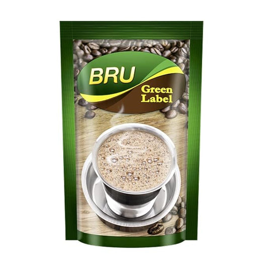Bru Green Label Filter Coffee Powder 500 Gram Bag