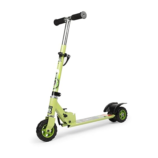 Toyzone - 66019 Ben 10 Kids Skate Kick Scooter -Multicolour