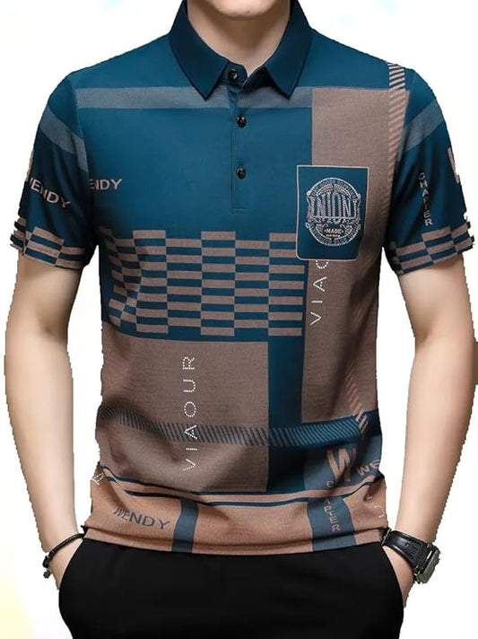 Men's Irregular Geometric Pattern