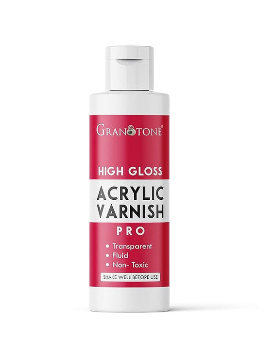 GRANOTONE Acrylic Artist's Varnish Non Yellowing Non Toxic (