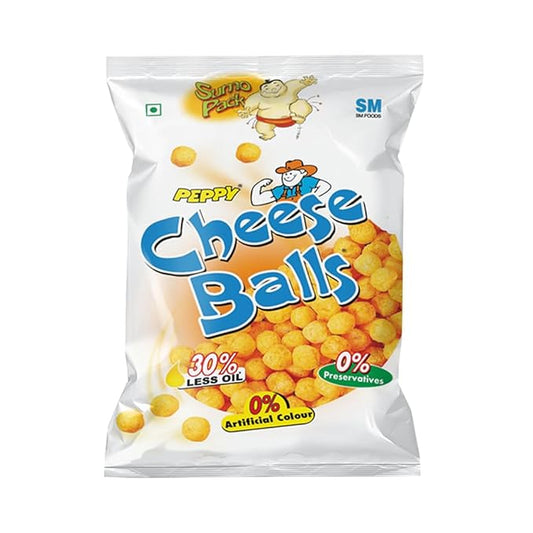 Peppy Cheese Balls, 55g