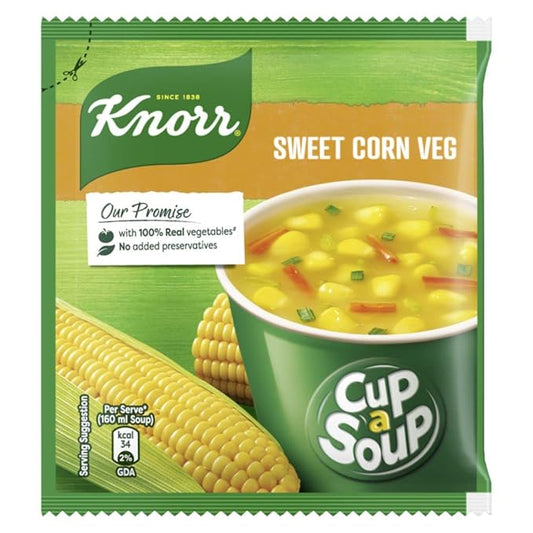 Knorr Instant Sweet Corn Cup A Soup 9.5g / 10g