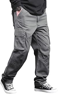 Reguler Fit Cotton Cargo Pants for Men