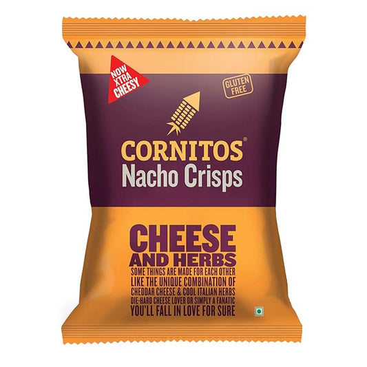 Cornitos Nacho Crisps Cheese And Herbs, 55 Gram