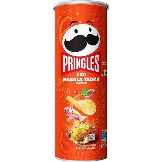 Kellogg's Pringles Desi Masala Tadka, 107 g