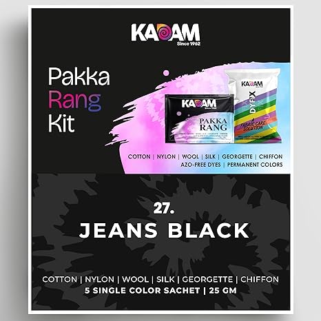 Kadam Pakka Rang Fabric Dye for Clothes Permanent