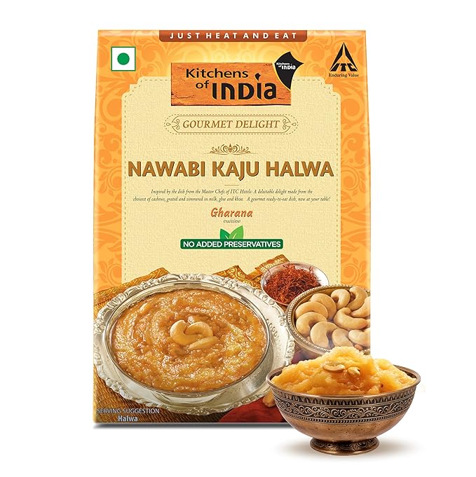 Kitchens of India Nawabi Kaju Halwa