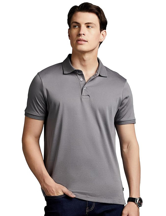 Men's Solid Super Soft Classic Polo T-Shirt