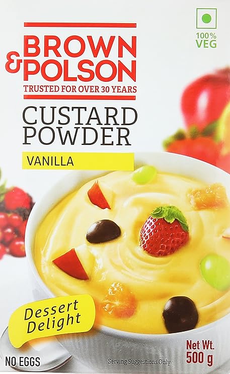 Brown and Polson Vanilla Custard Powder, 500g