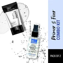Blue Heaven Flawless Base Long Lasting Makeup Fixer (60 ml) & Primer (78 ml) (Pack Of 2)