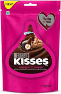 Hershey's Kisses Hazelnut 'N' Chocolate Cookies