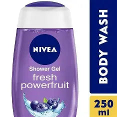 NIVEA SHOWER GEL FRESH POWERFRUIT 250ML