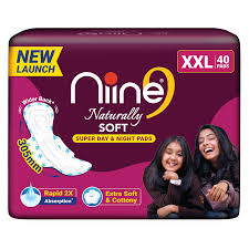 NIINE NATURALLY SOFT DAY & NIGHT XXL 40PADS