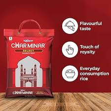 KOHINOOR CHARMINAR BASMATI RICE  5kg