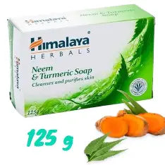 HIMALAYA NEEM & TURMERIC SOAP 125G
