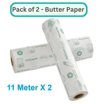 G&M Butter Paper Roll (11 meter, Pack of 2) for Food wrapping
