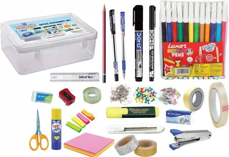 Qurtasia All In One 24 Items Stationery Combo