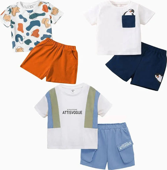 KIDIS LAND Kids Printed Clothing Sets