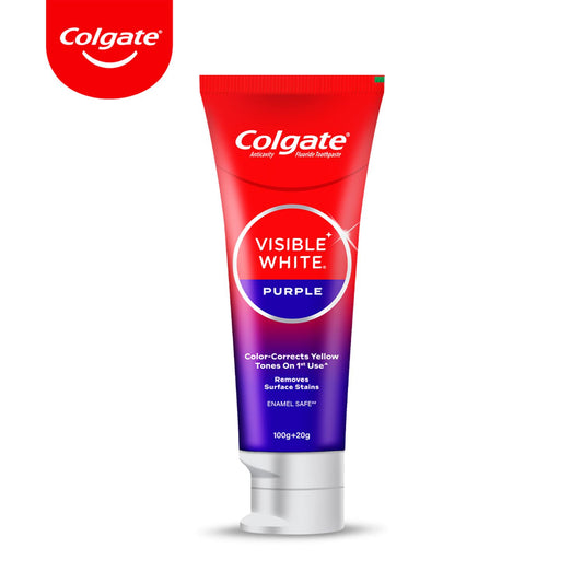 COLGATE WHITE PURPLE TOOTHPASTE