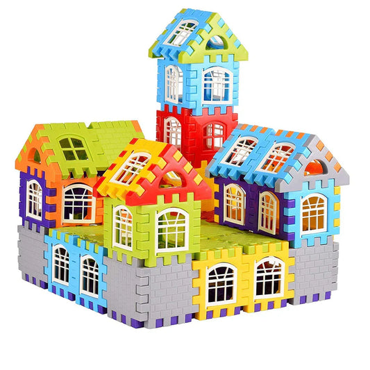 My Happy House Building Blocks Toys